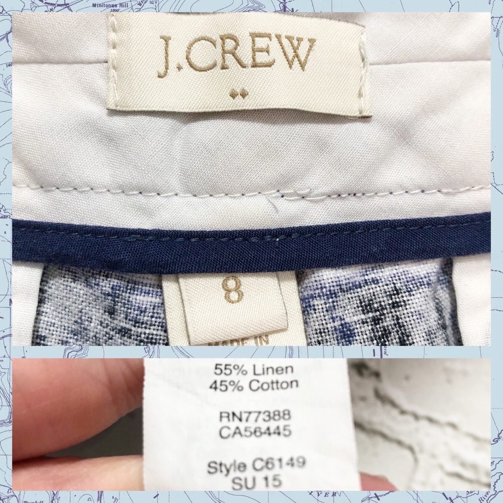 [j crew] tie dye print shorts - Picture 4 of 4